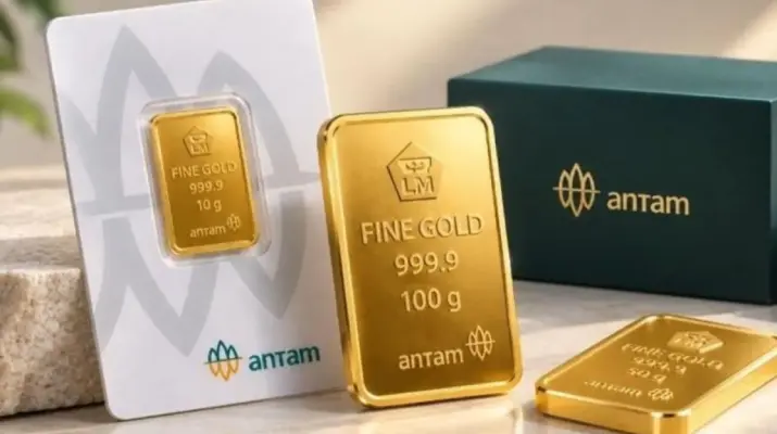Harga Emas Pegadaian 29 Oktober 2026, Antam Tertinggi di Antara Galeri24 dan UBS