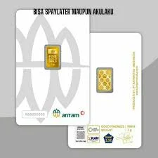 Harga Emas Antam Naik Rp7.000 per Gram, Nilai Buyback Ikut Melonjak